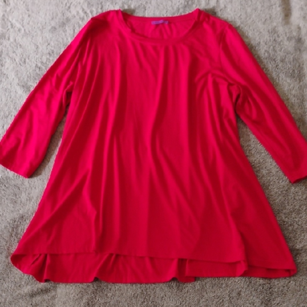 Mountain Mamas Red Tunic